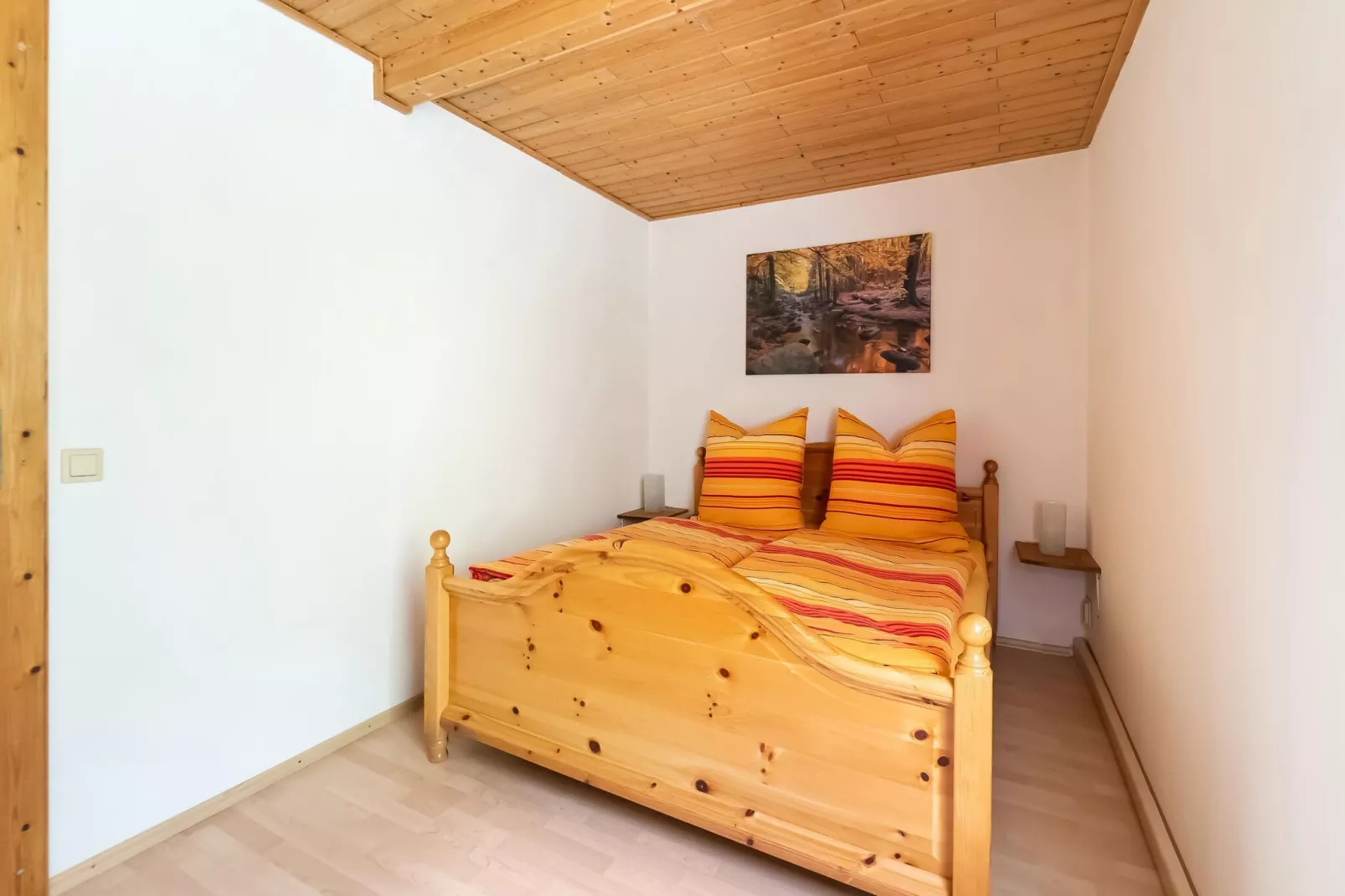 Panoramablick-Schlafzimmer