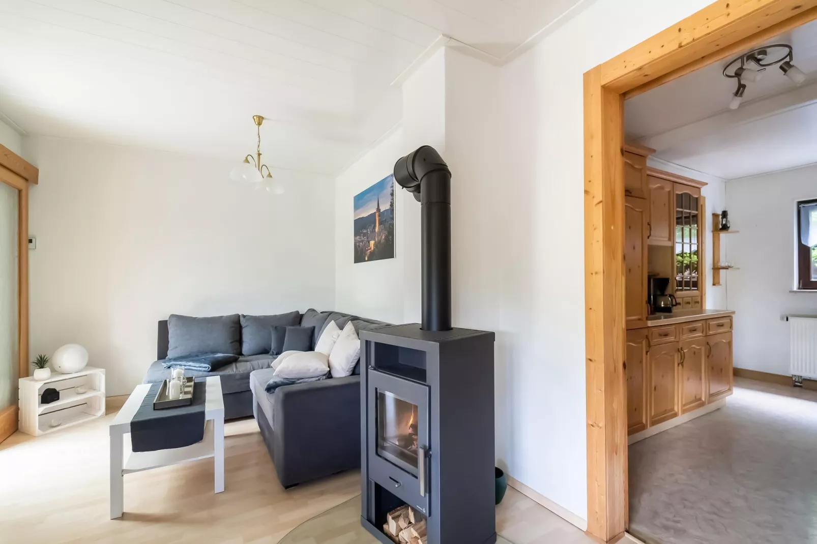 Panoramablick-Wohnzimmer