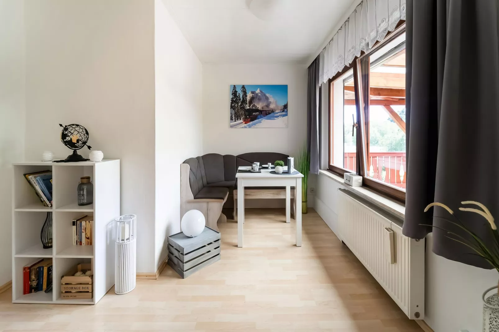 Panoramablick-Esszimmer