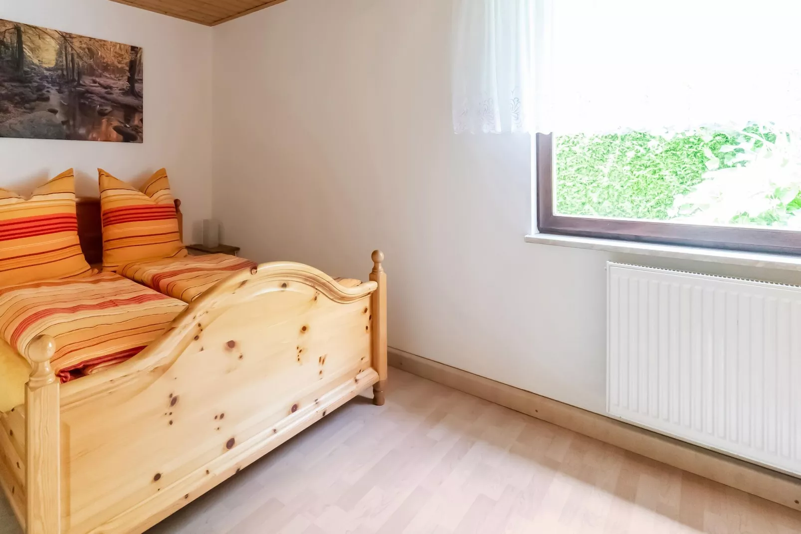Panoramablick-Schlafzimmer