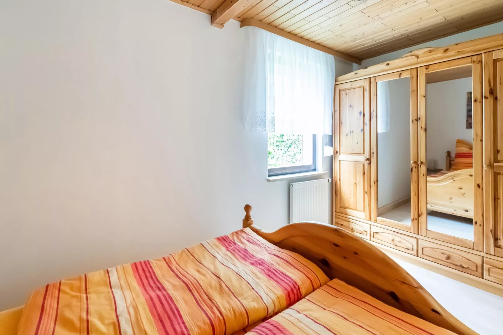 Panoramablick-Schlafzimmer
