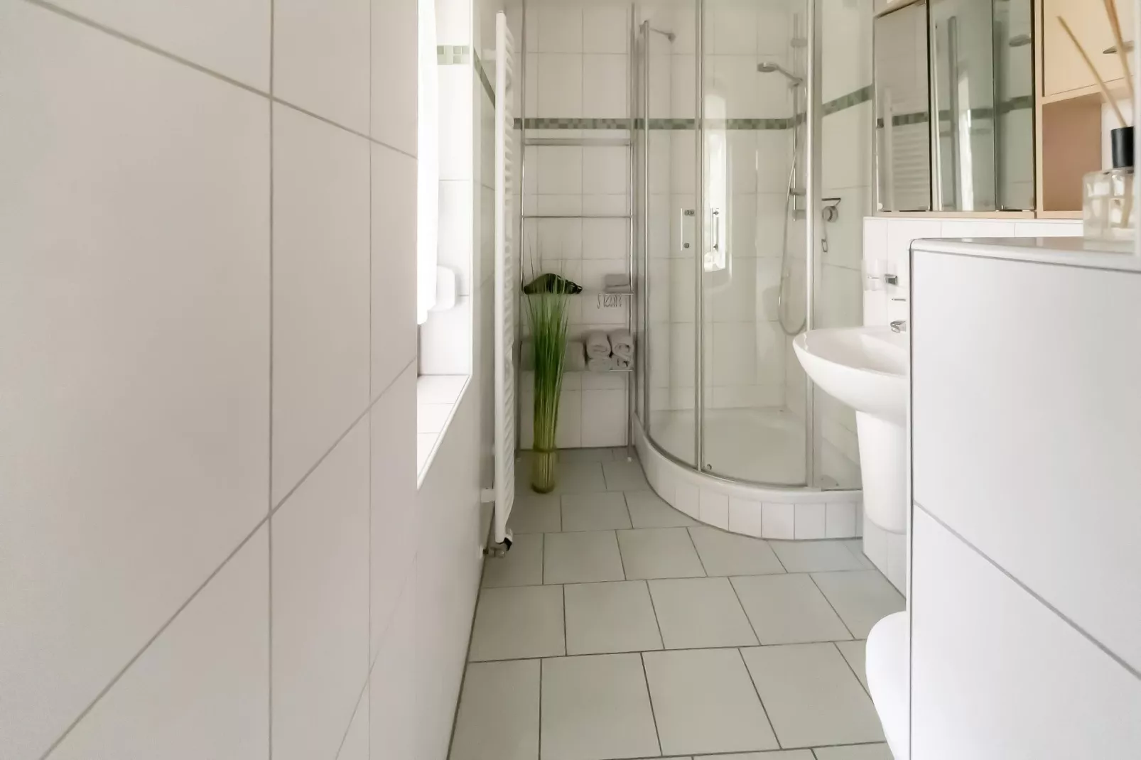 Panoramablick-Badezimmer