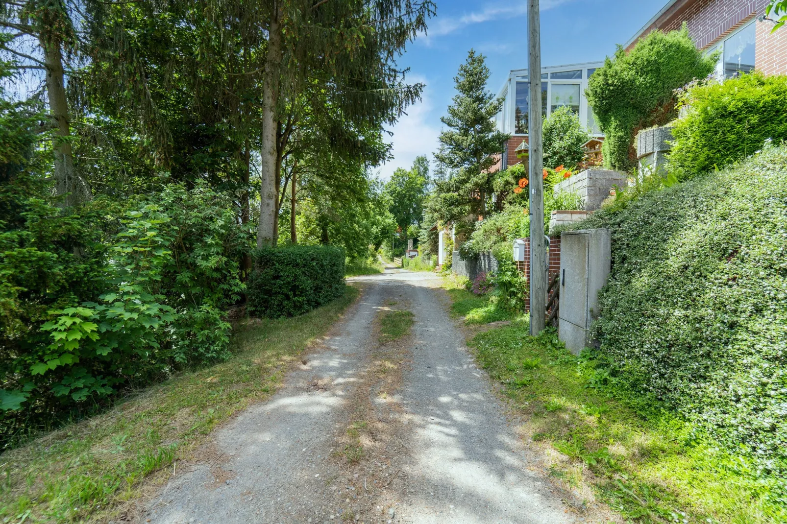 Panoramablick-Gärten Sommer