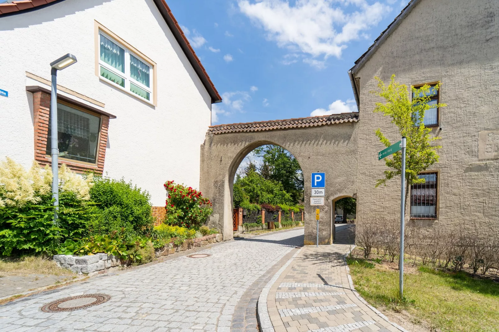 Panoramablick-Gebiete Sommer 1 km