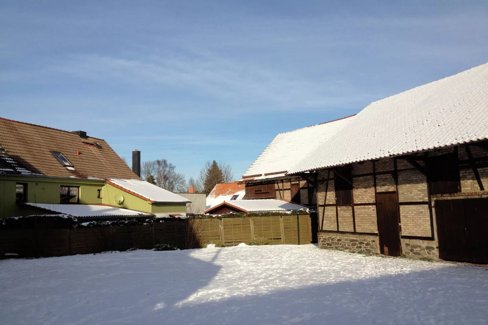 Im Bodetal-Garden winter
