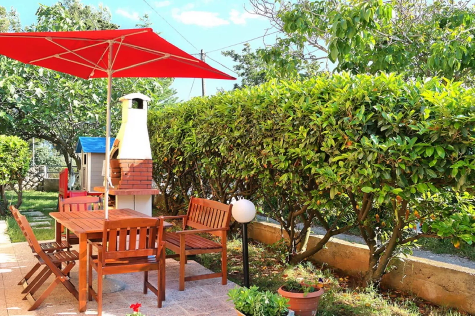 Holiday House Holek-Balcon-terrasse