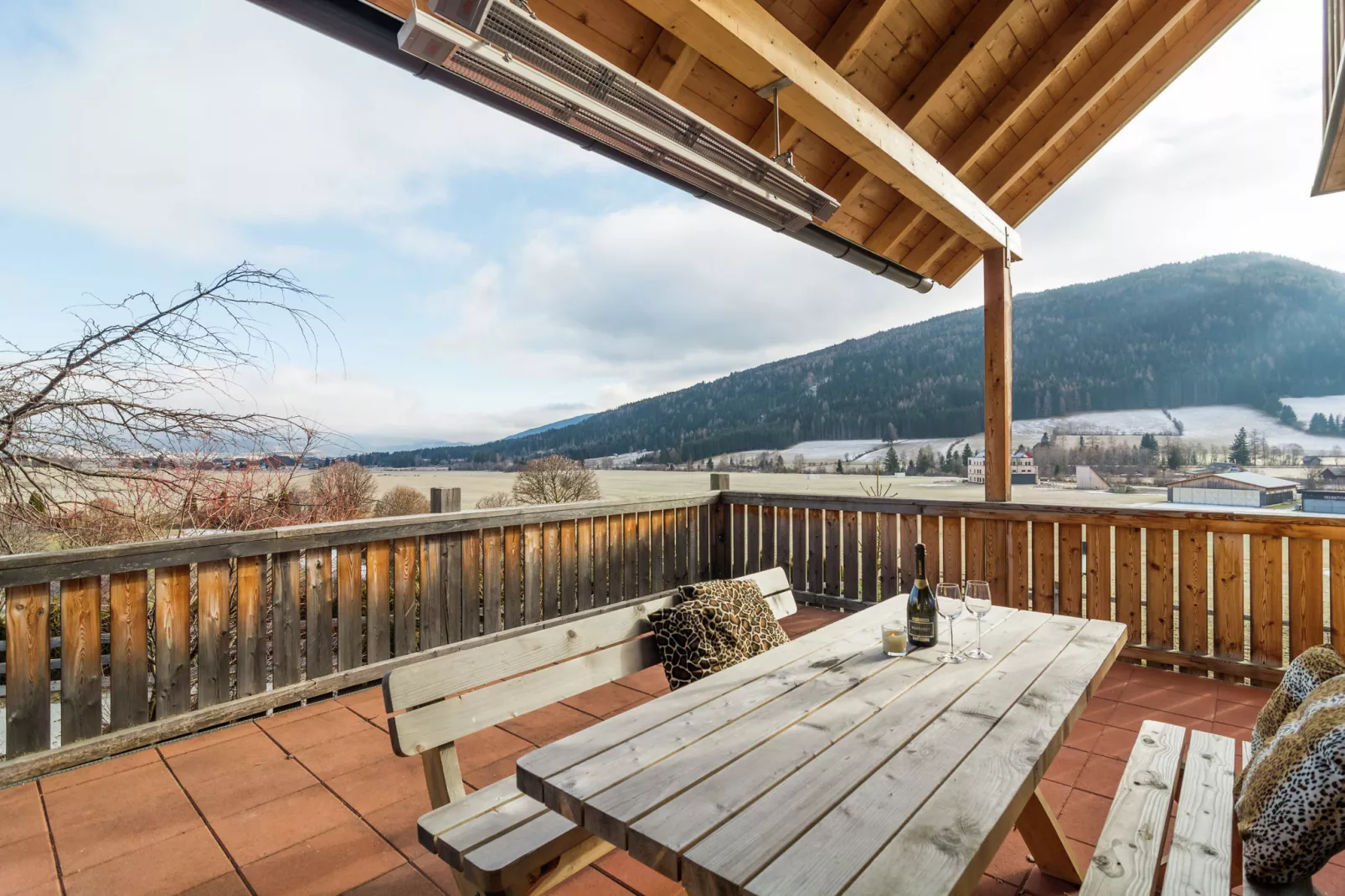 Panoramachalet Lungau-Terrace balcony