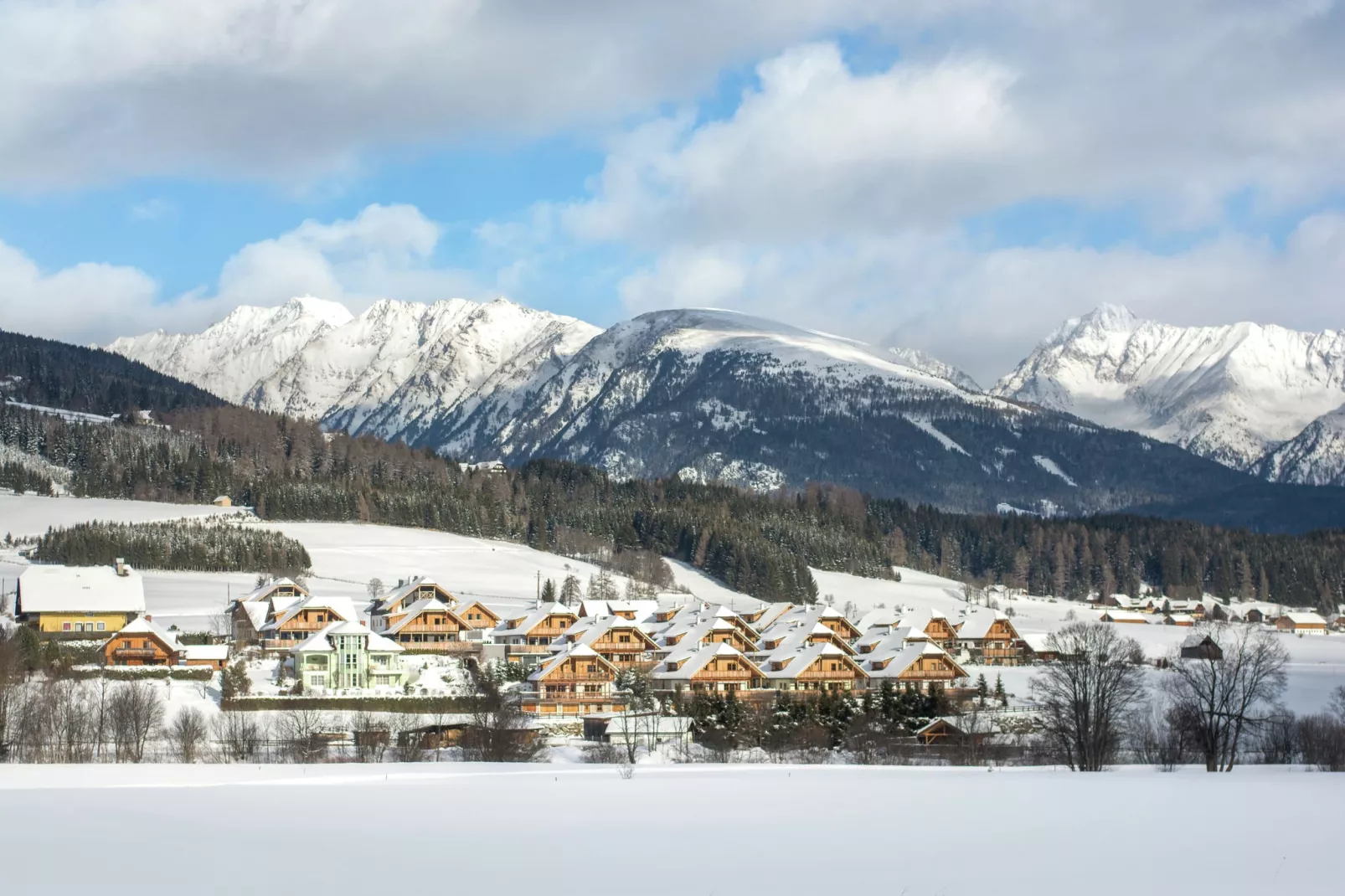Panoramachalet Lungau-View winter