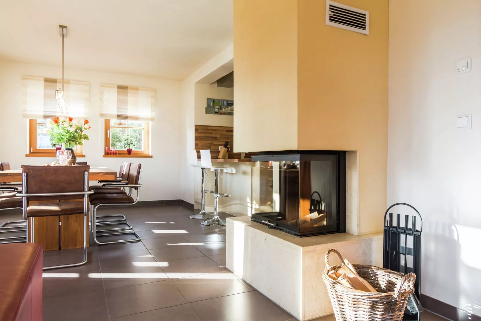 Panoramachalet Lungau-Living room