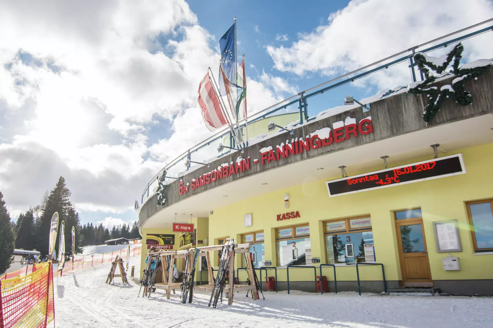 Panoramachalet Lungau-Area winter 5km