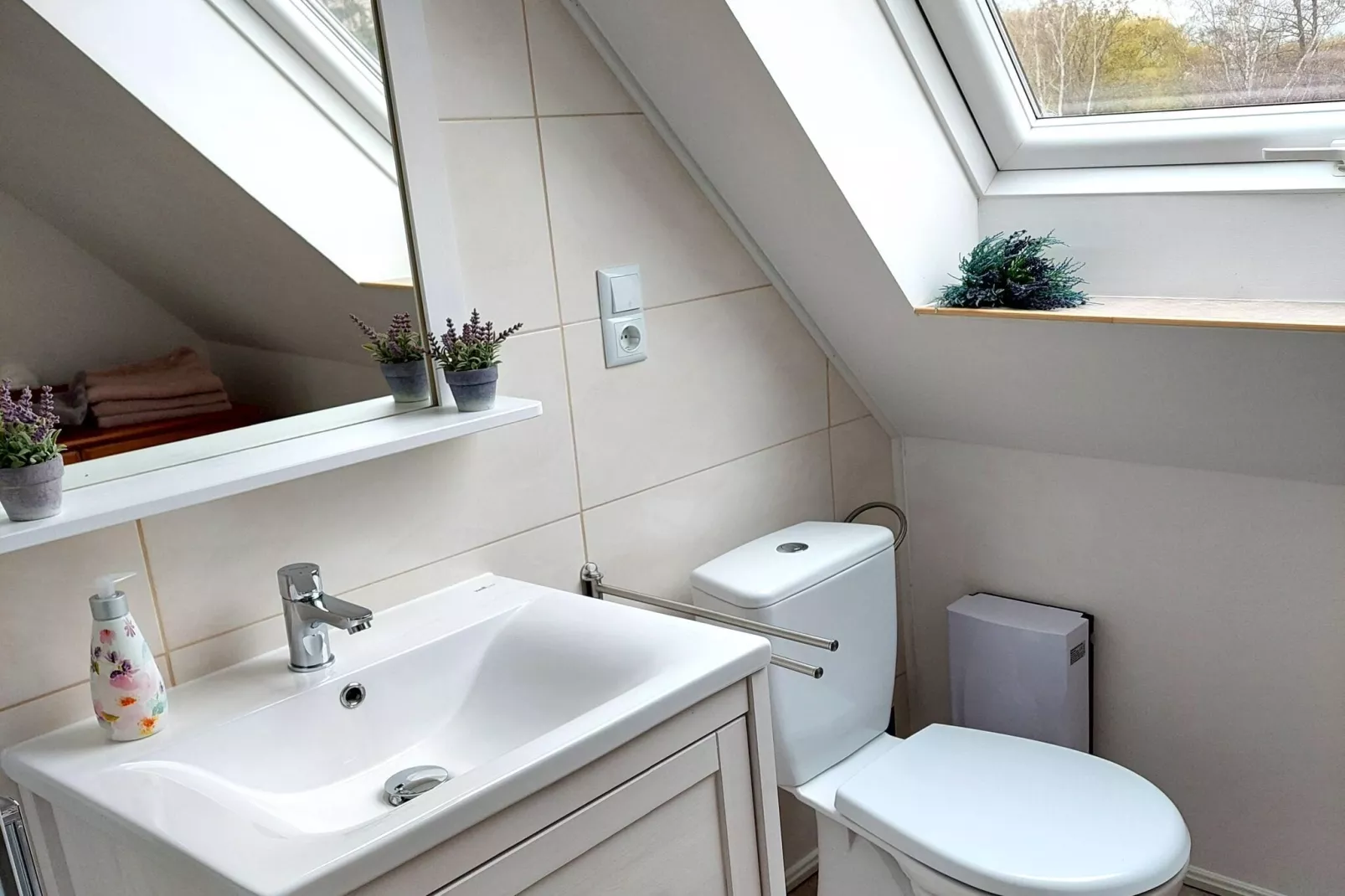 Ferienwohnung Brandenburg - Ziesar-Salle de bain