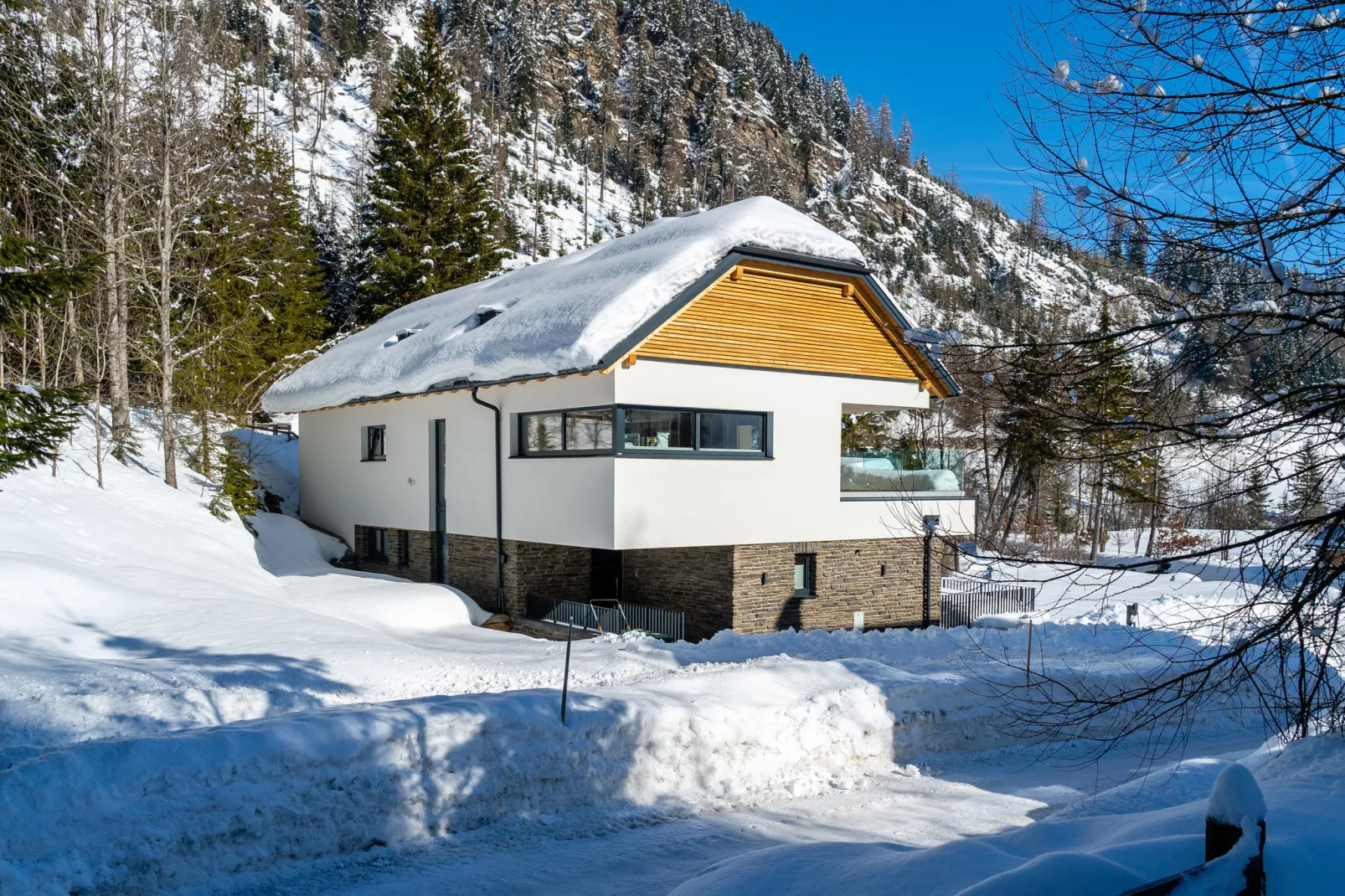 Chalet Hammerweg-Exterior winter
