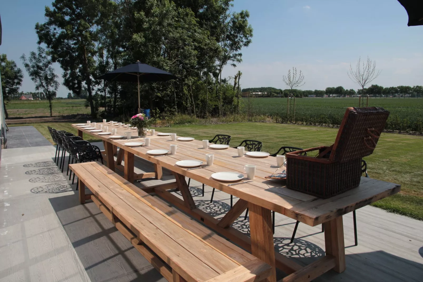 Villa Polderduin-Terrace balcony