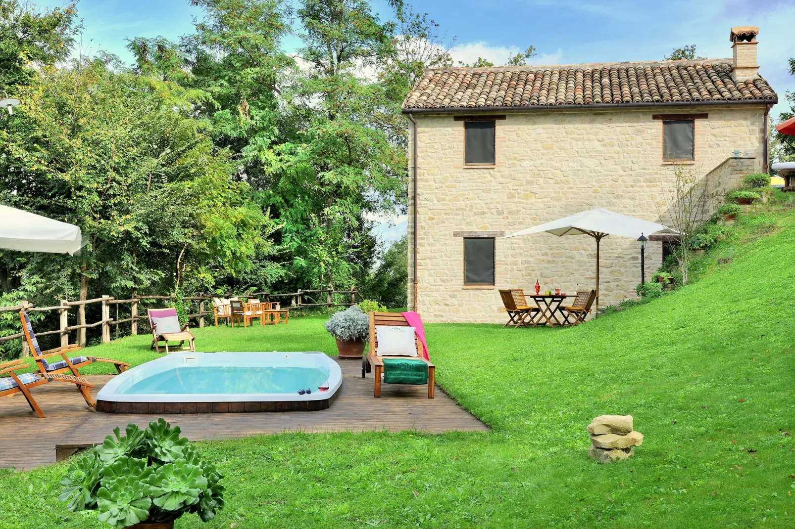 Villa Barchetta-Schwimmbad