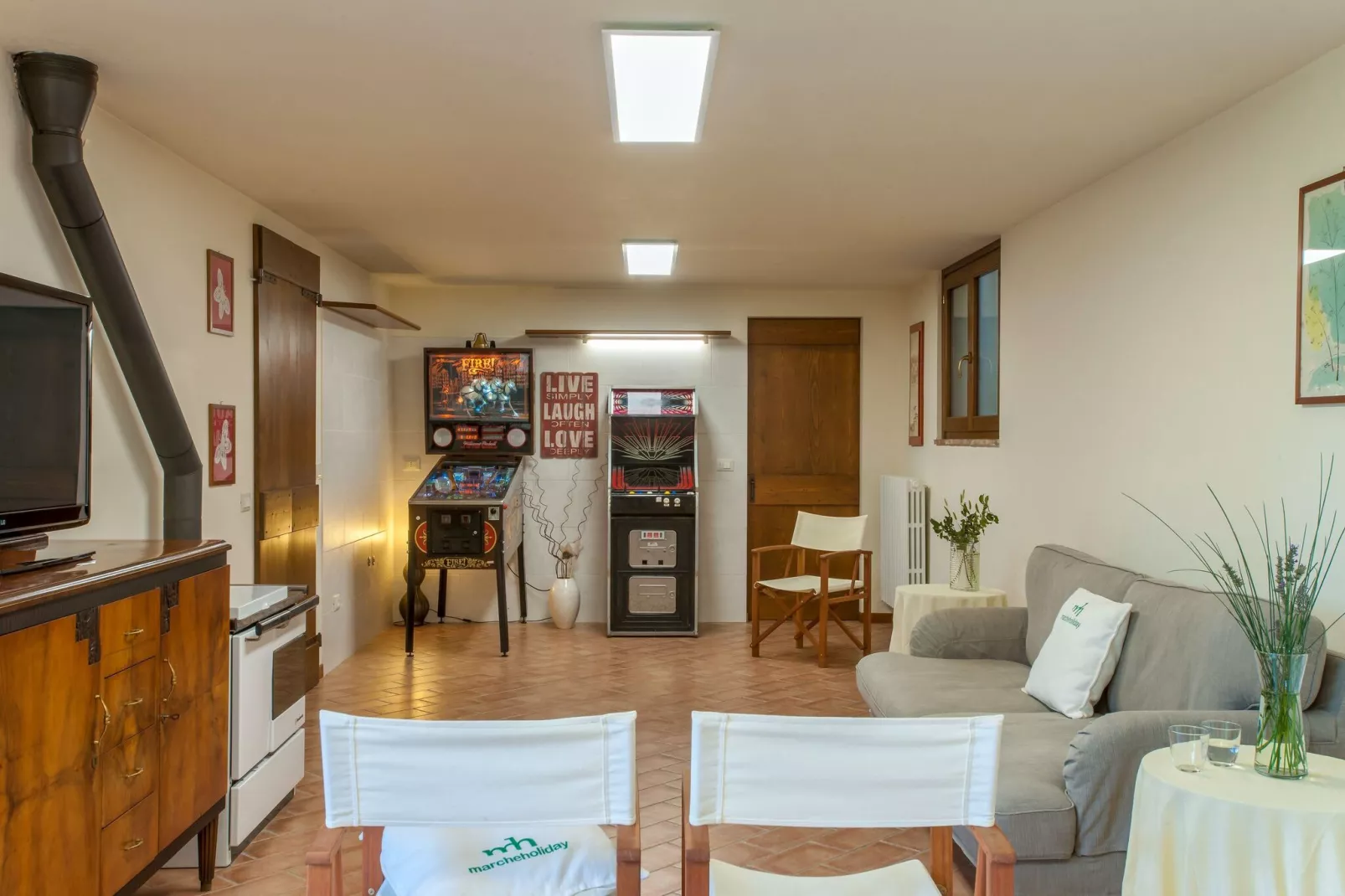 Villa Barchetta-Wohnzimmer