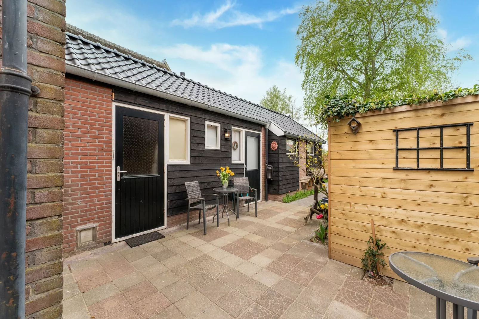 Logies Paal 4 Giethoorn-Terrace balcony