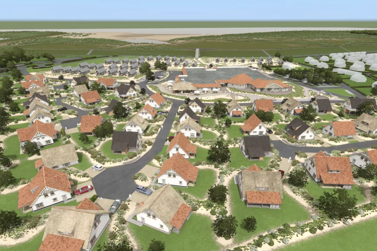 Beach Resort Nieuwvliet-Bad 11-Areas summer 1km