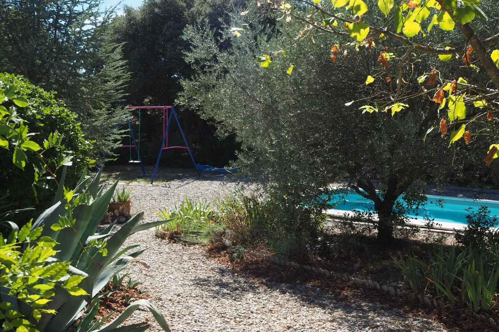 Ferienhaus in Bédoin-Jardins en été