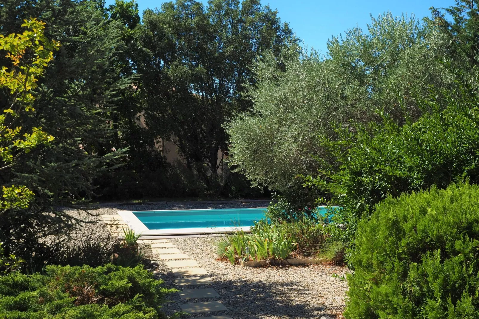 Ferienhaus in Bédoin-Jardins en été