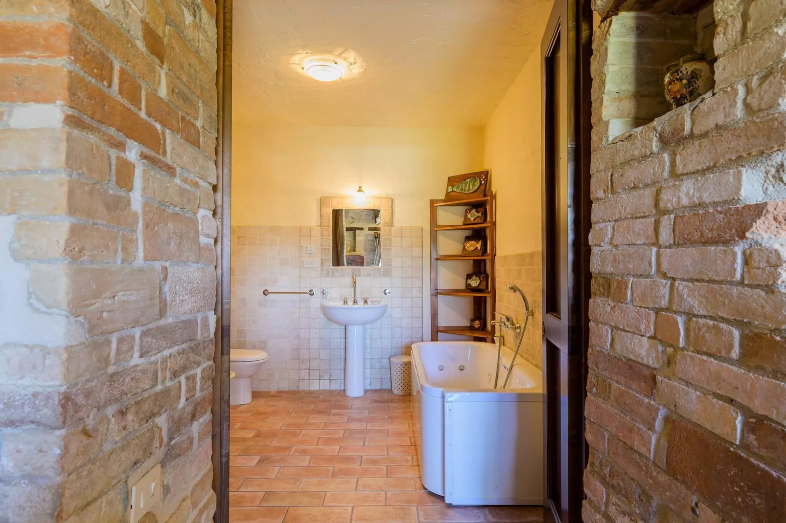 Il Vettore nei monti Sibillini-Badezimmer
