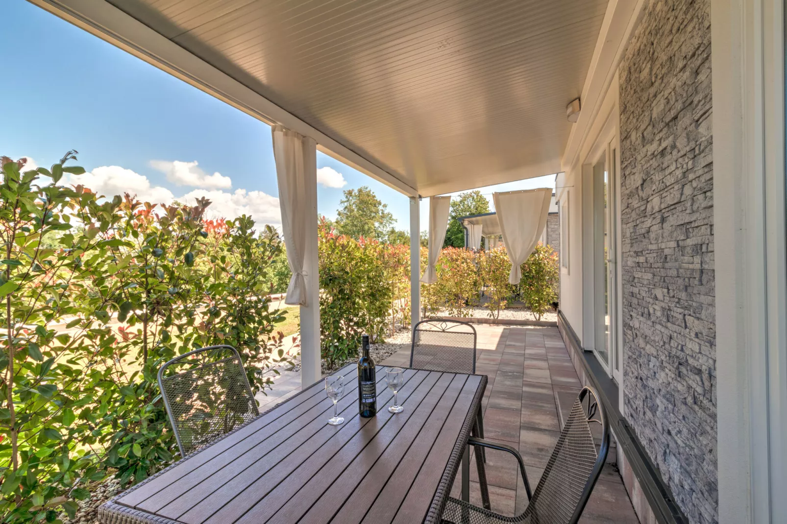 Mobile home 12-Terrassenbalkon