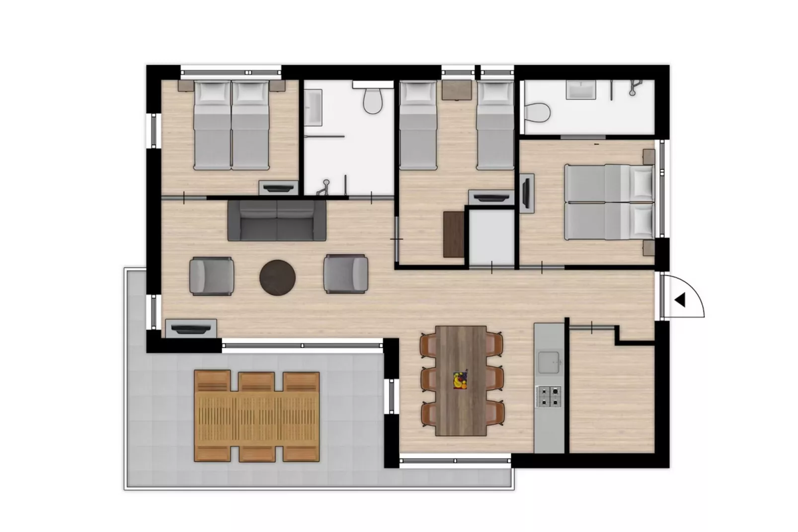 Vakantiepark Zeebad 12-Facilities