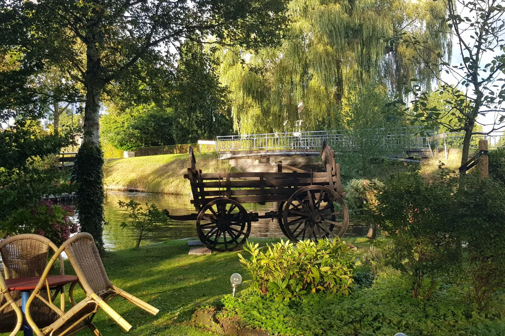 Hoeve Ginette-Vue d'été