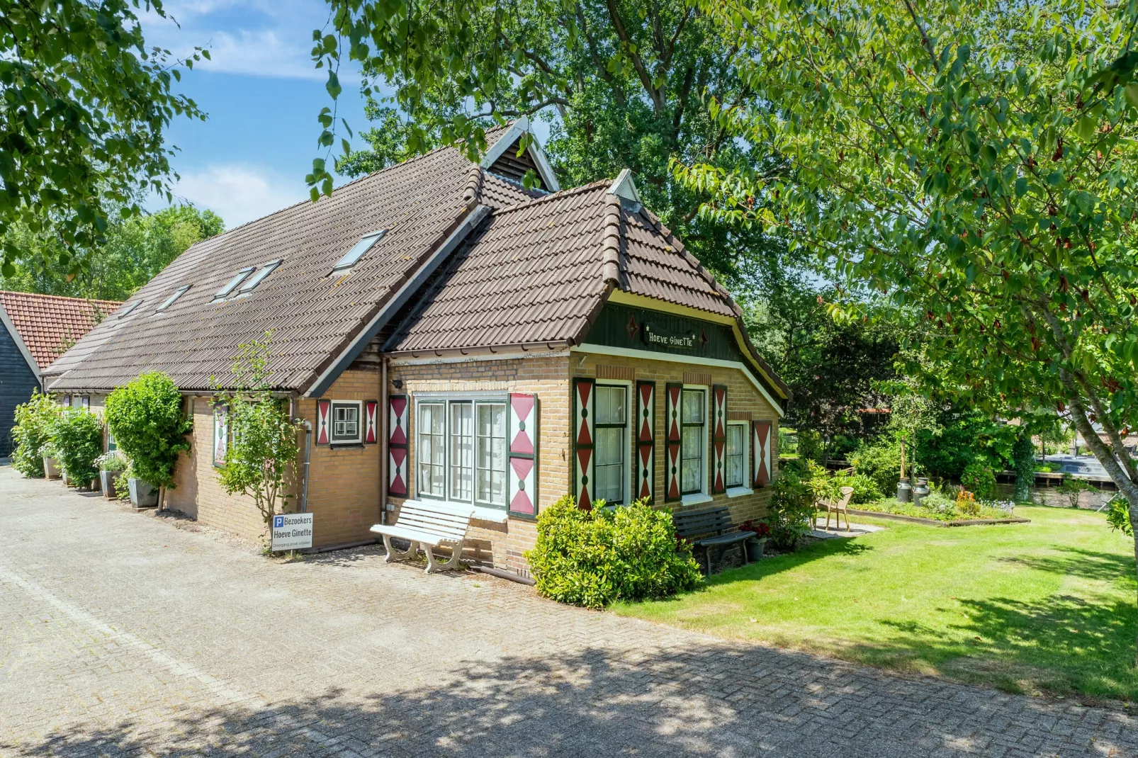 Hoeve Ginette - benedenverdieping-Extérieur été