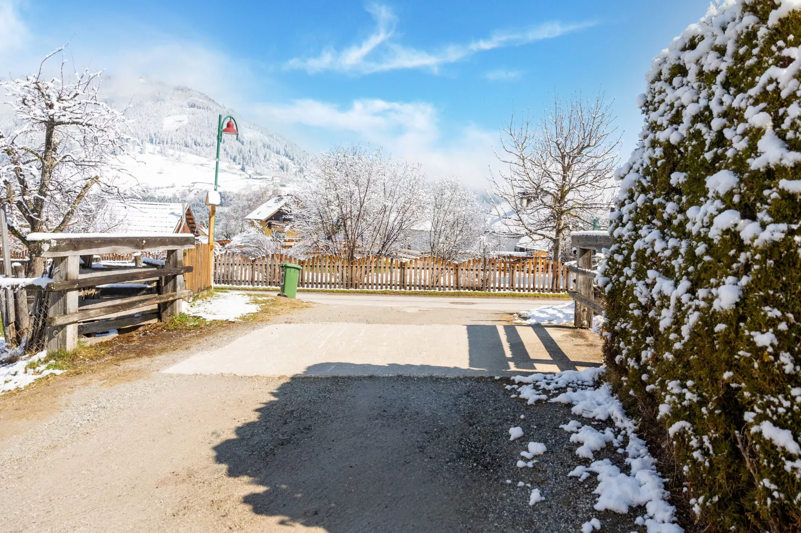 Chalet an der Piste-Empfangshalle