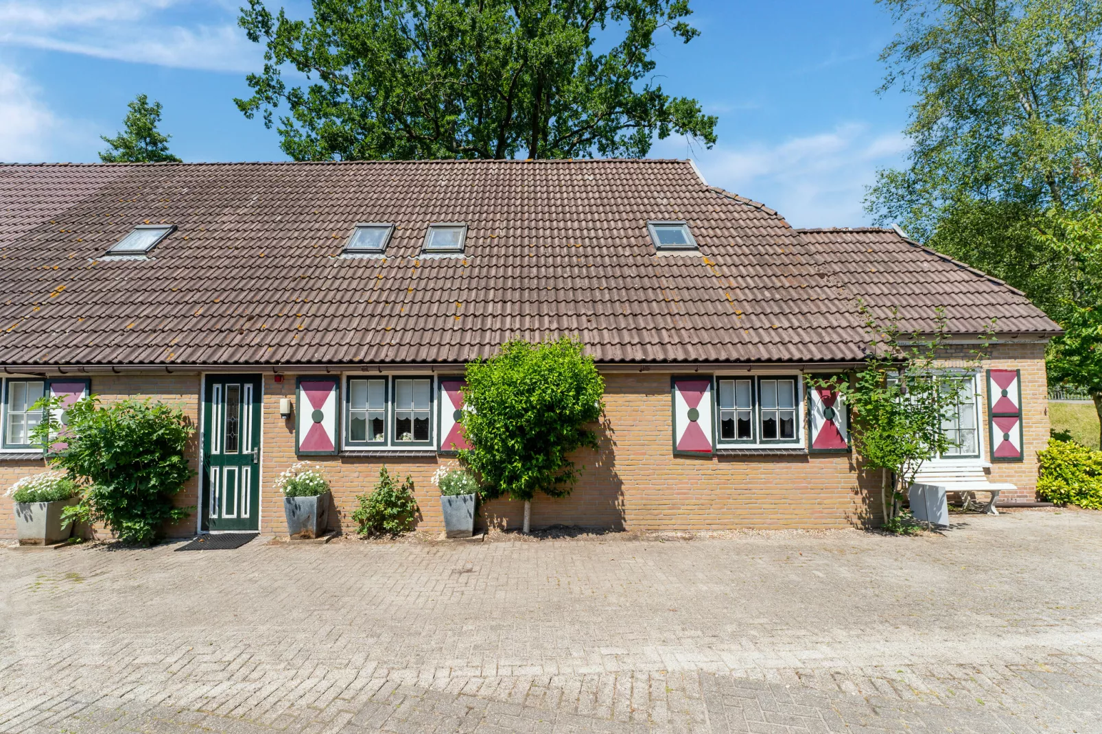 Hoeve Ginette - benedenverdieping-Extérieur été