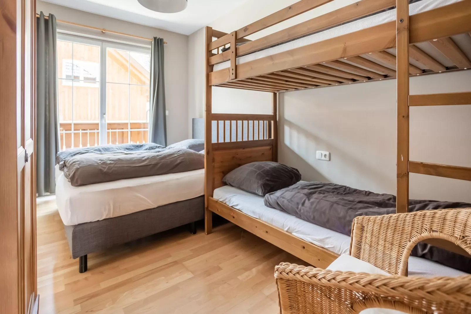Chalet an der Piste-Schlafzimmer