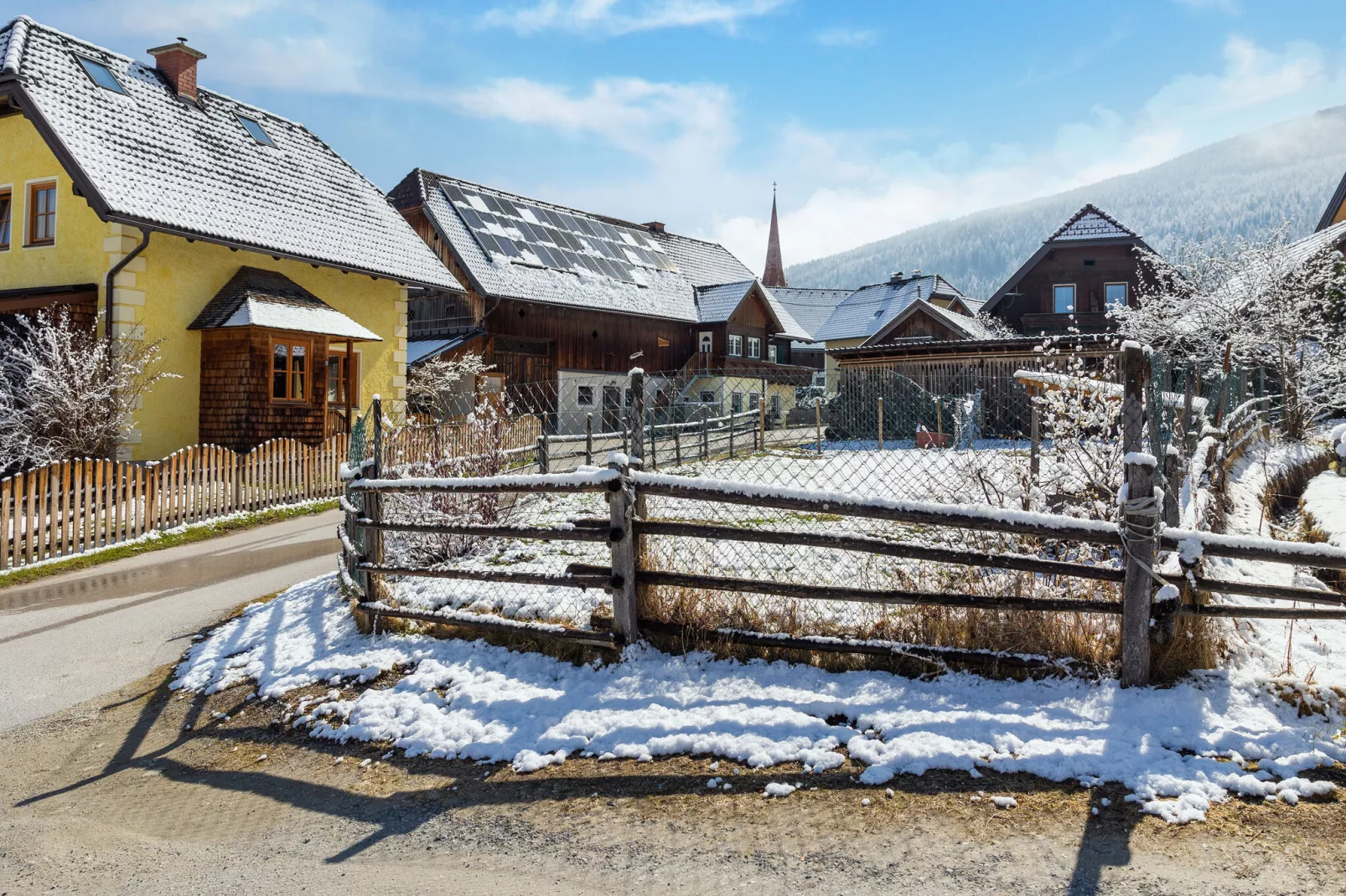 Chalet an der Piste-Gebiet Winter 5 km