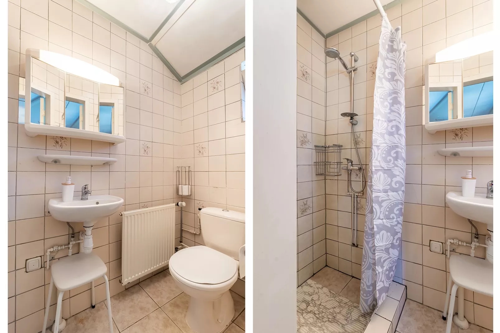 Hoeve Ginette - benedenverdieping-Salle de bain