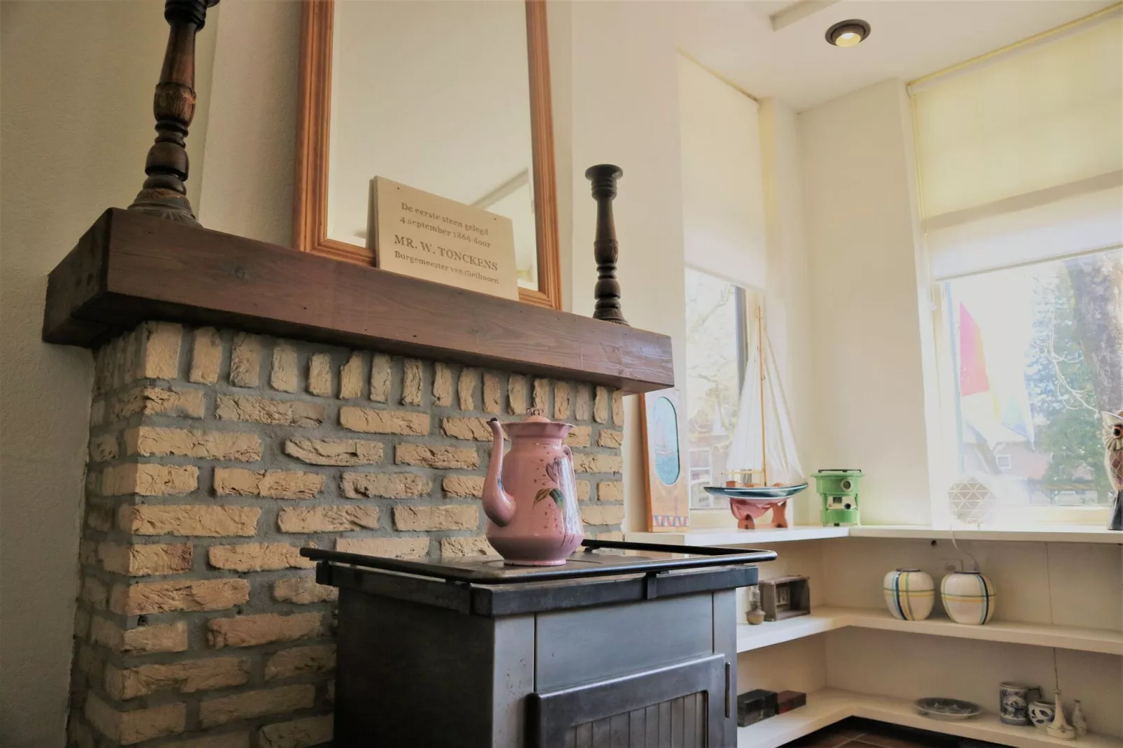 Logies Paal 4 Giethoorn – 2 persoons-Dining room