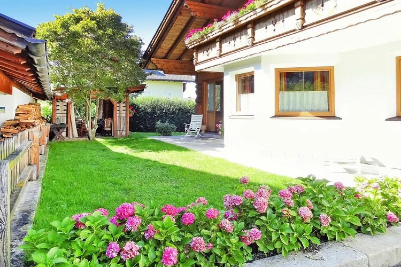 Ferienhaus Saurer-Extérieur été