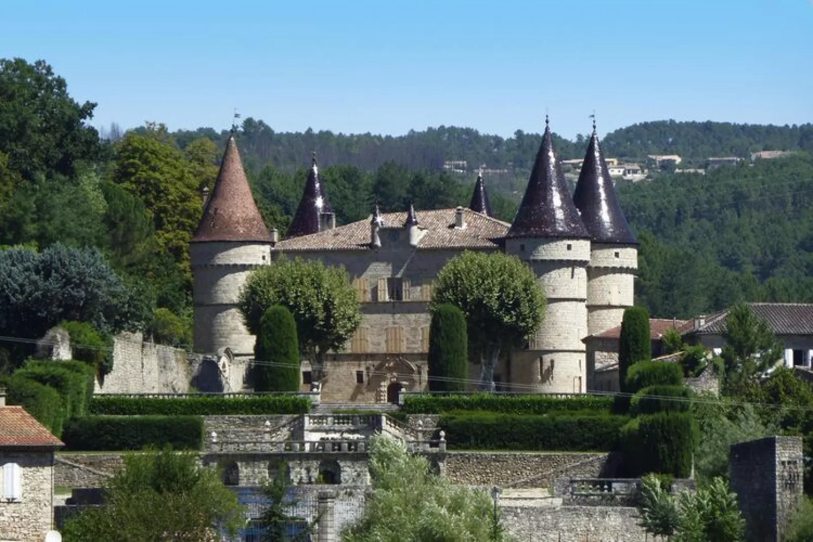Steinhaus in Chambonas / La Grange-Areas summer 1km