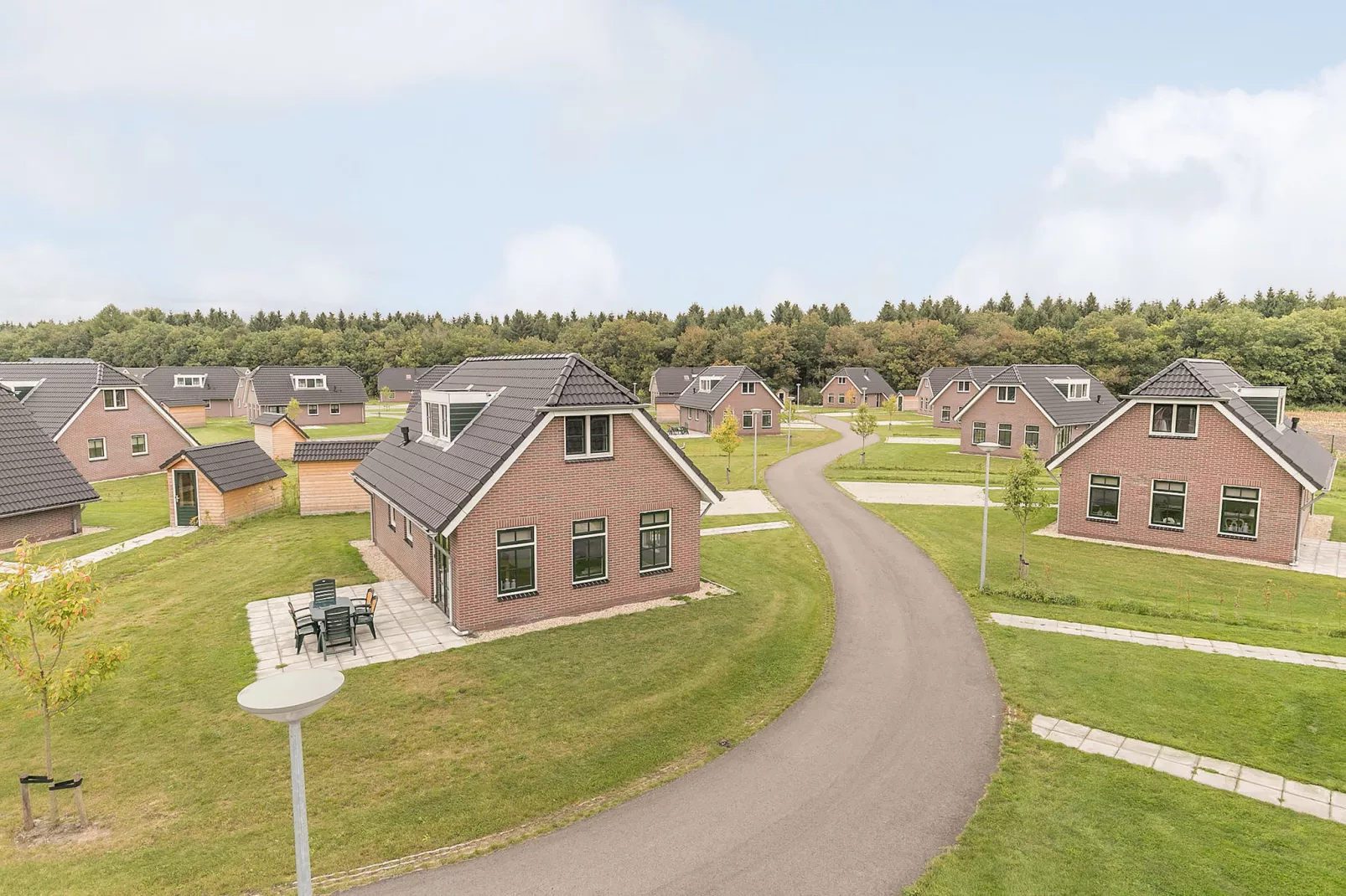 Villaparc Schoonhovenseland-Außenbereich Sommer