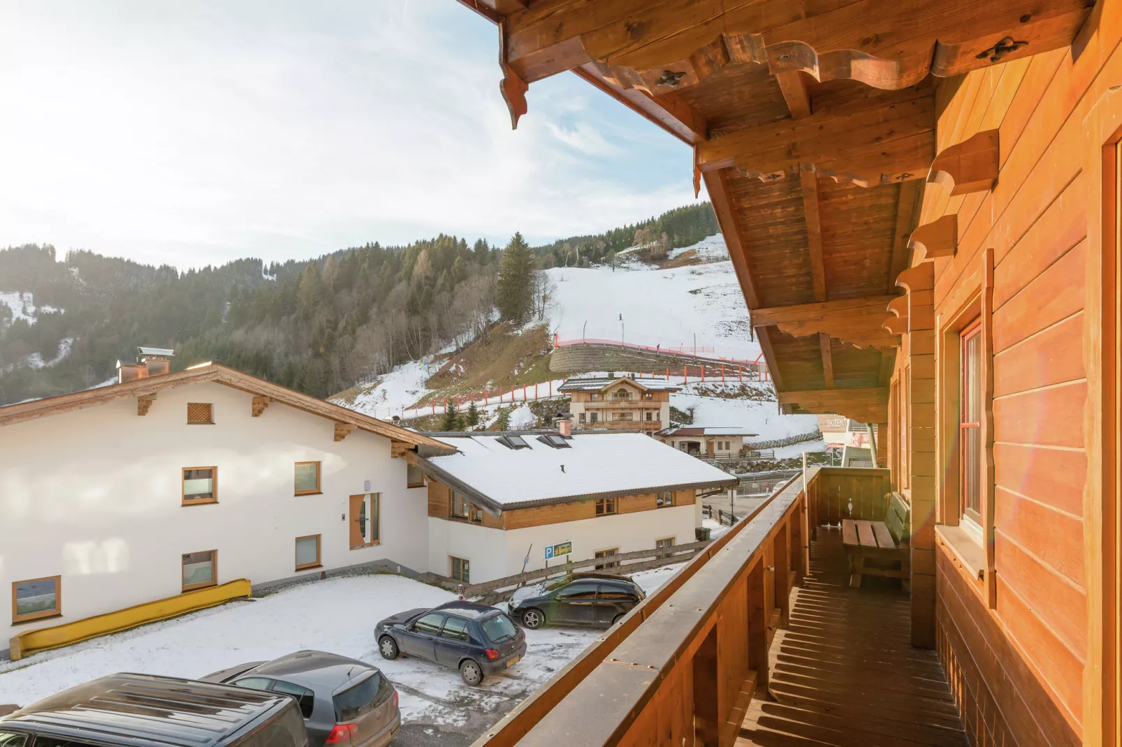 Chalet Sonnberg-Terrace balcony