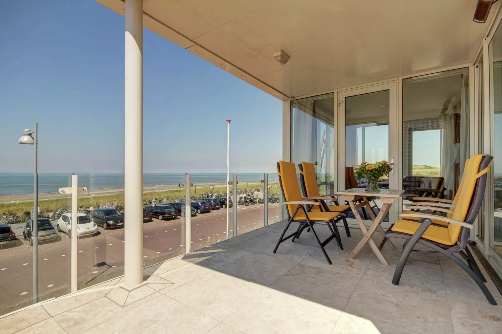 De ZeeParel Sea Crab-Terrace balcony