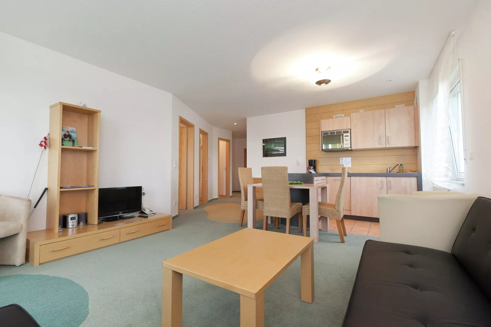 Apartmenthaus SportCHALET-Wohnzimmer
