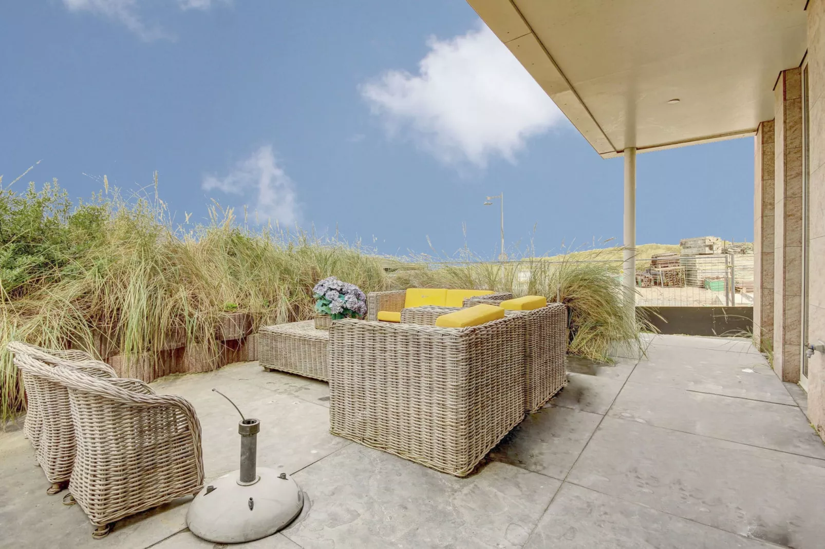 De ZeeParel Red Lobster-Terrace balcony