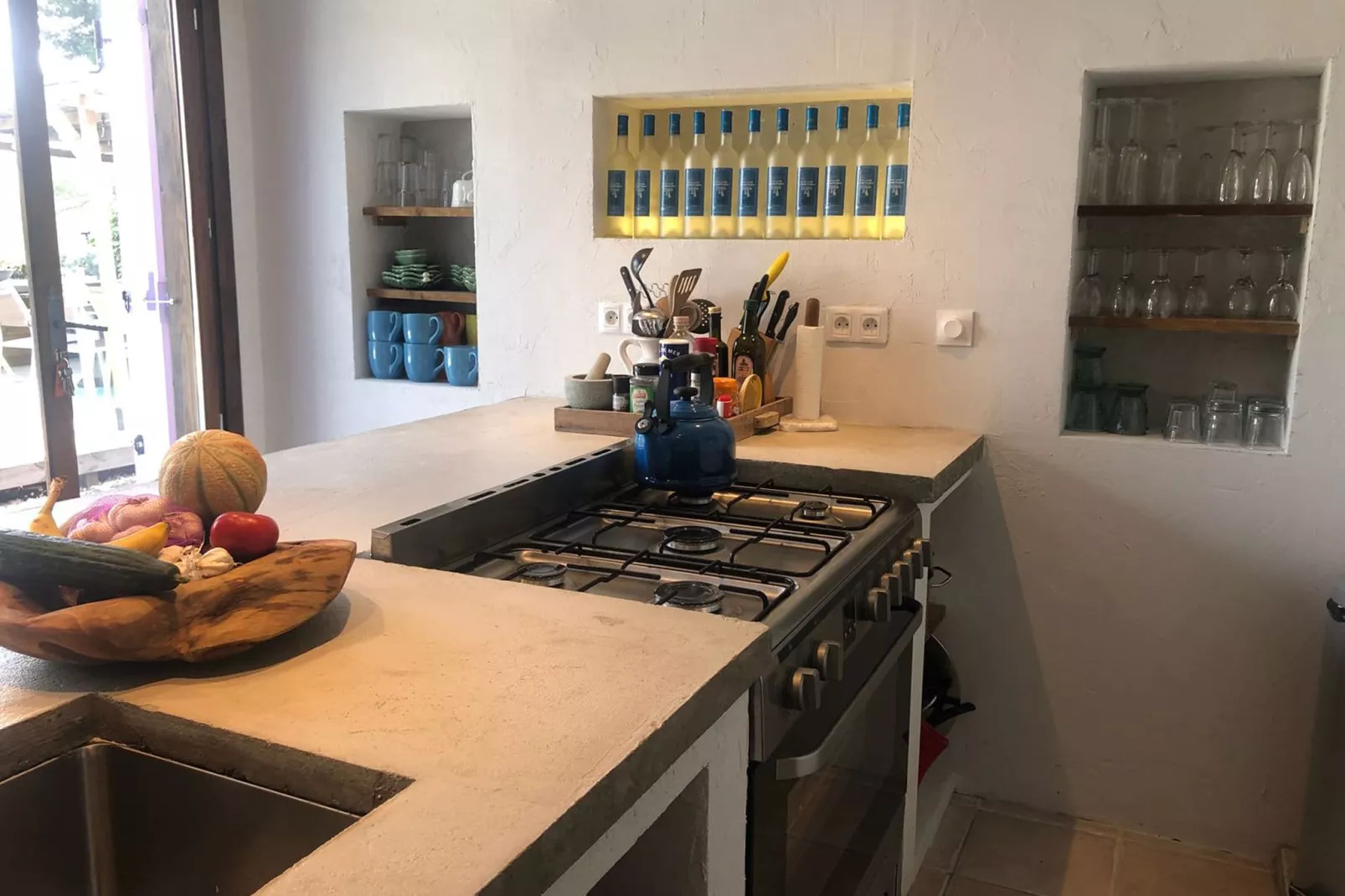 Villa Cigalières-Kitchen