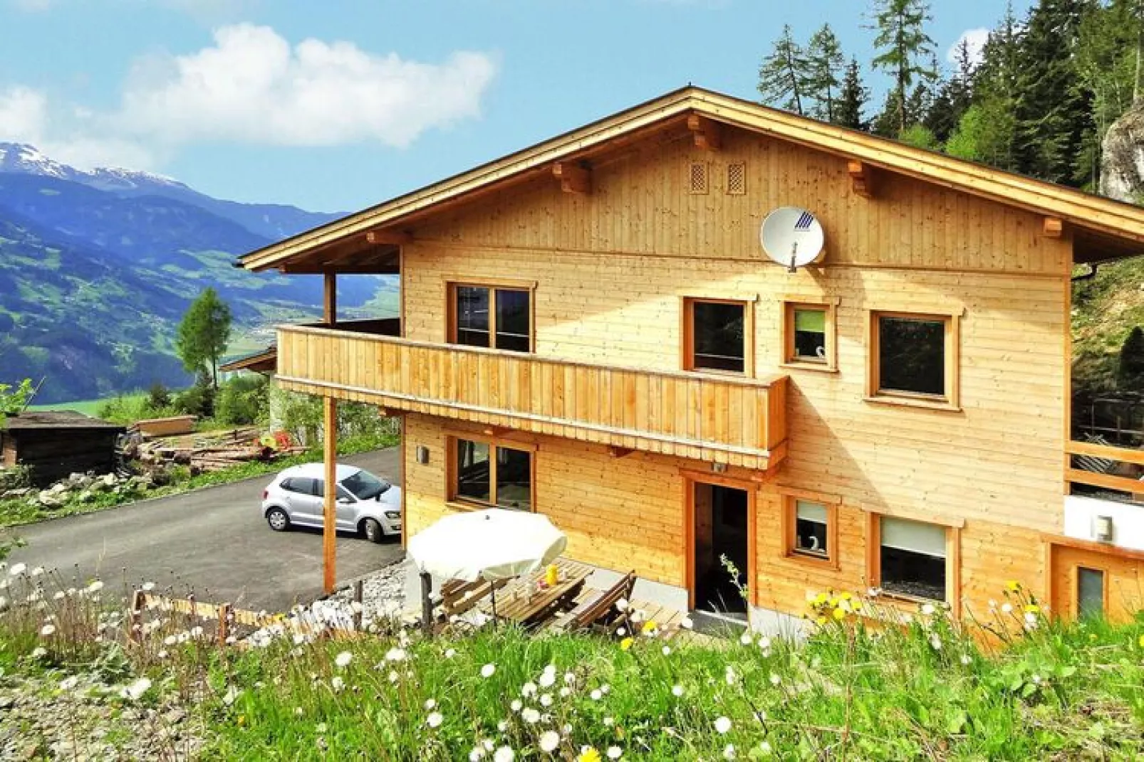 Ferienhaus Hotter Carola Zell am Ziller-Exterior summer
