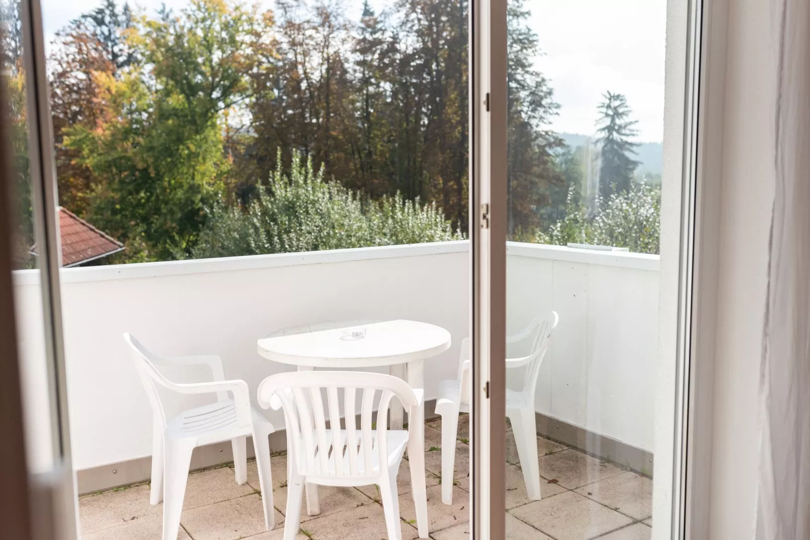 Park Blick-Terrasse/Balkon