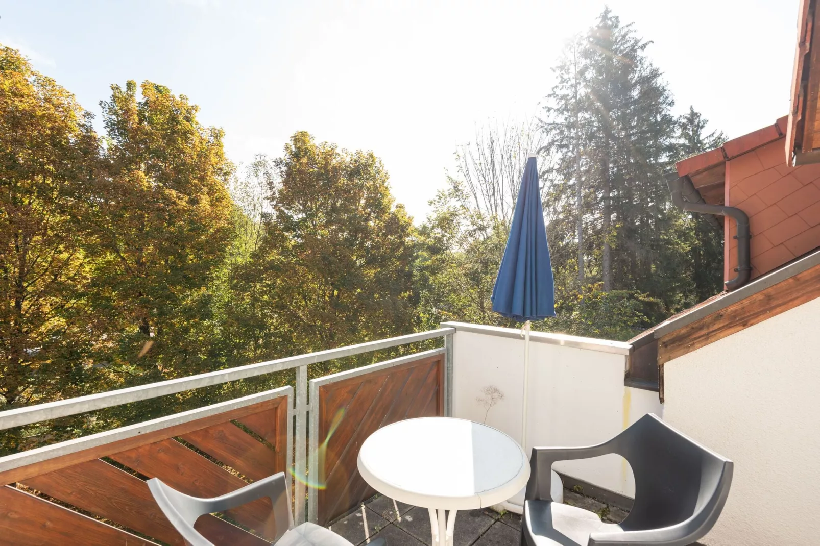 Park Blick-Terrasse/Balkon