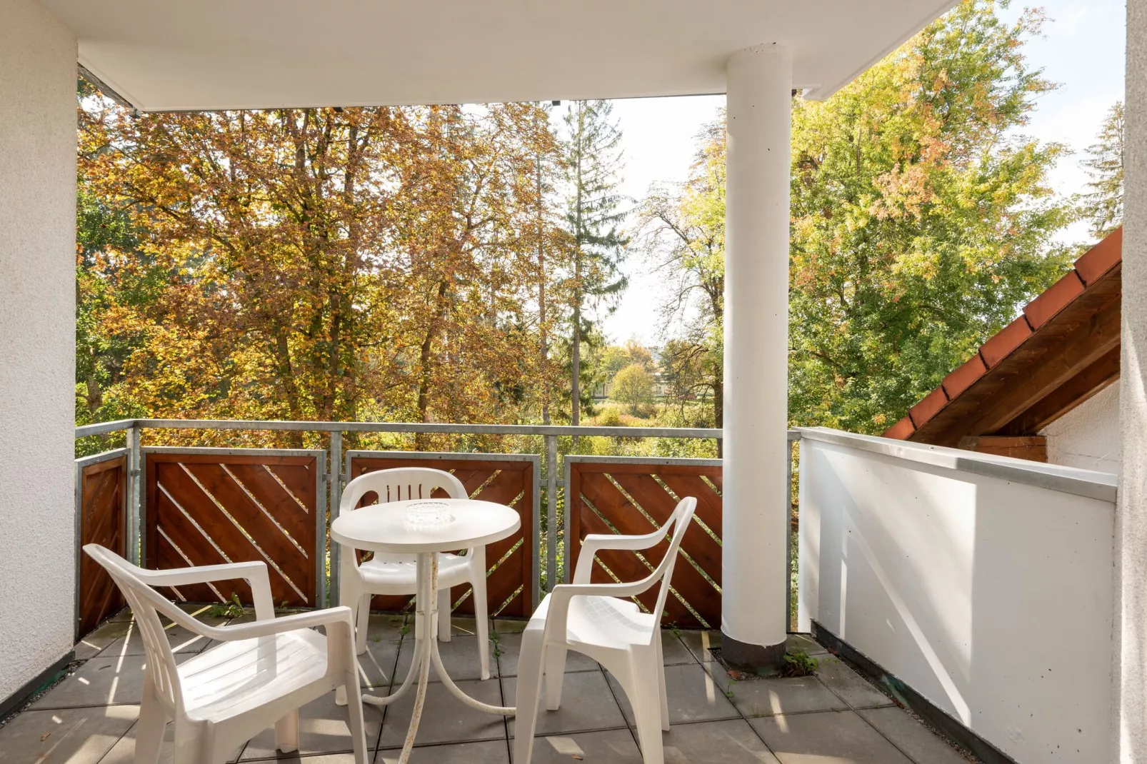 Park Blick-Terrasse/Balkon