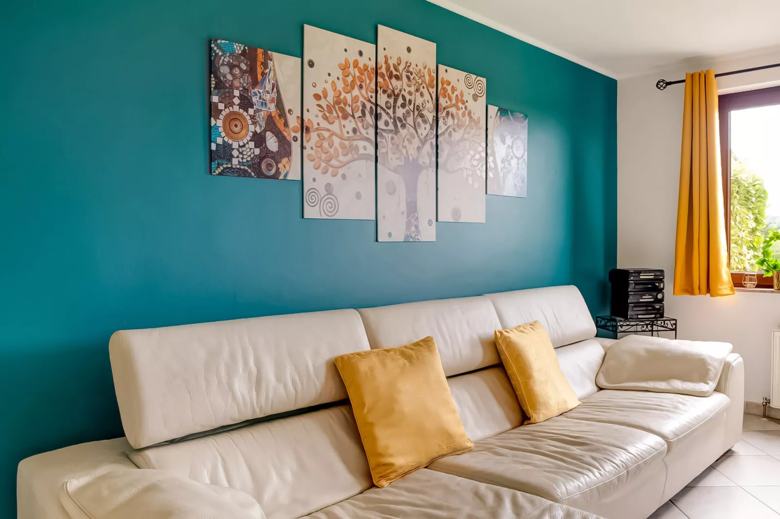 Gîte de 8 personnes avec piscine-Living room