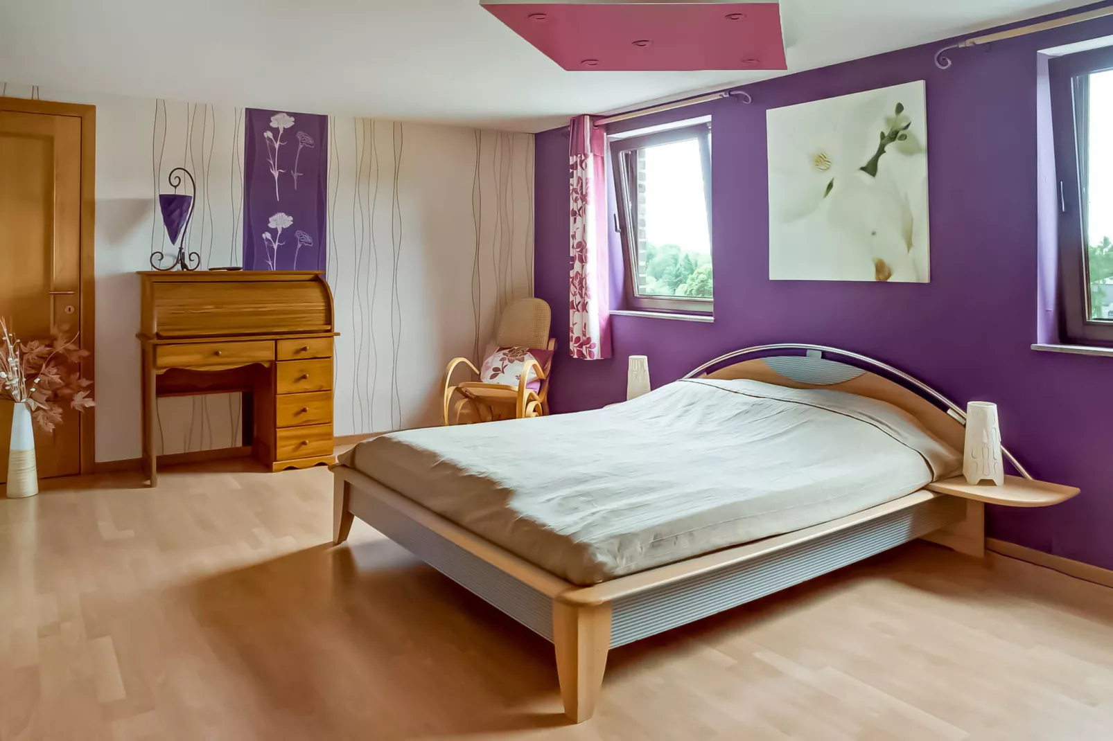 Gîte de 8 personnes avec piscine-Bedroom