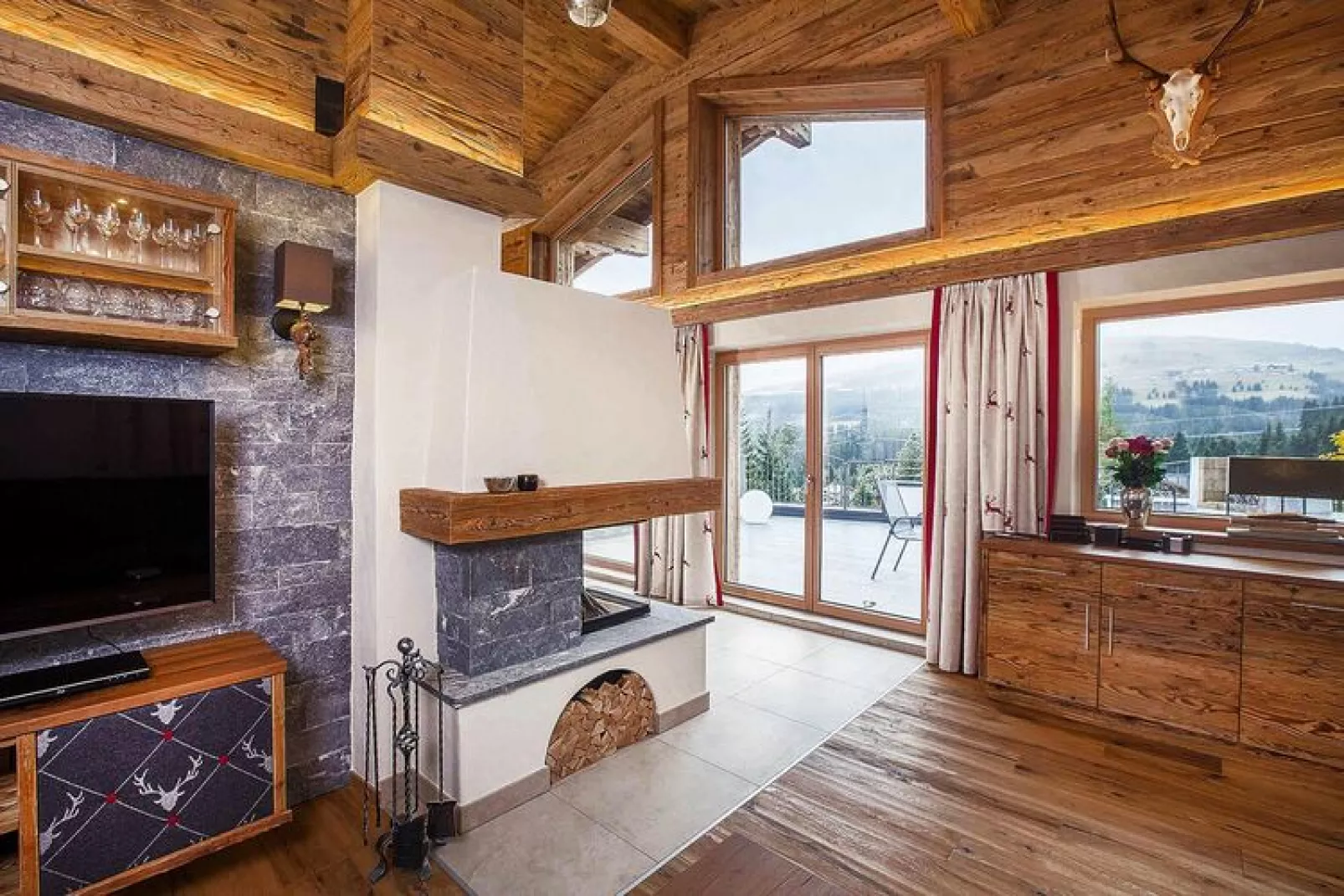 Chalet Edelweißalm-Living room