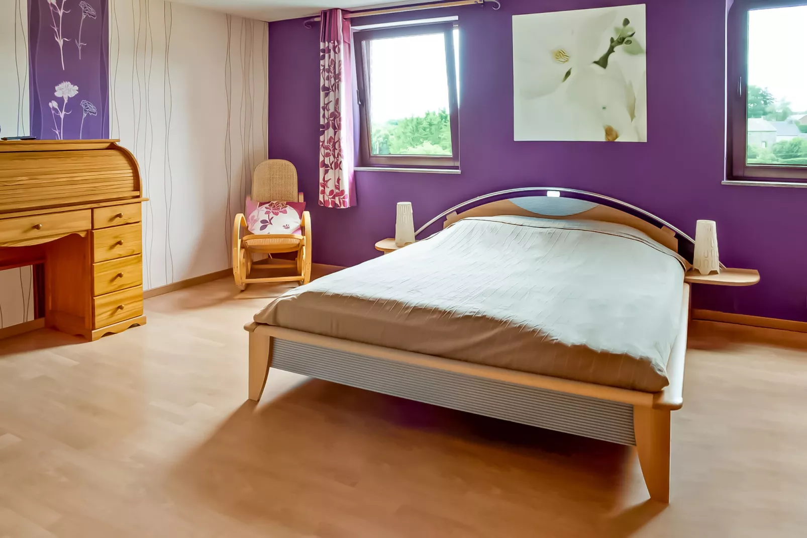 Gîte de 8 personnes avec piscine-Bedroom